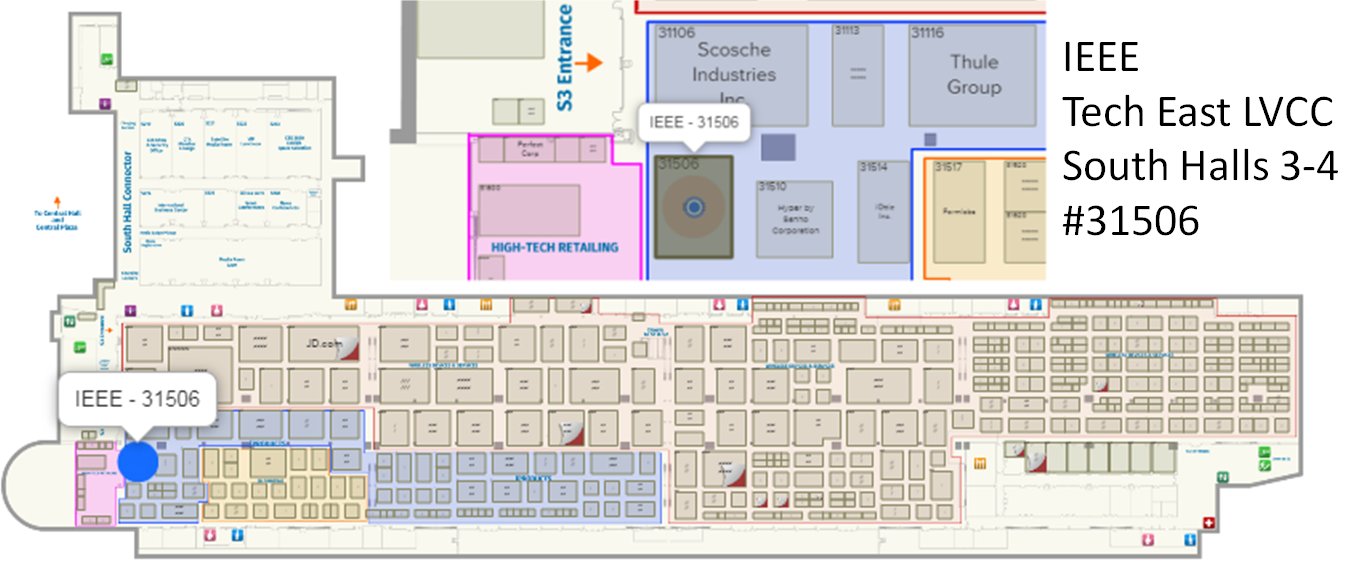 CES 2019 IEEE Booth